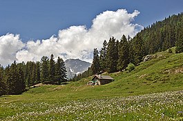 Panorama, Crans-Montana, Švýcarsko