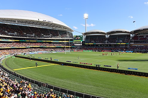 Wedstryd tussen Australië en Suid-Afrika tydens die 2022-Rugbykampioenskapreeks