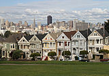 Painted ladies, Alamo Square