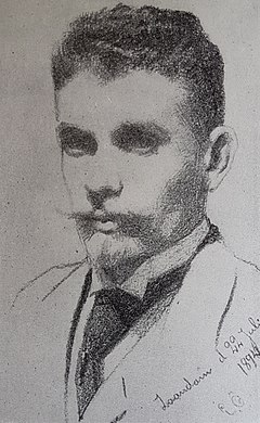 Alfred Bergström af Emil Österman (1870-1927)