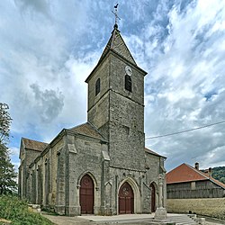 Skyline of Amathay-Vésigneux