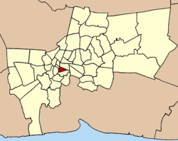 Khet location in Bangkok