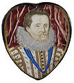 Jacobus I van Engeland (1566-1625), toegeschreven aan Lawrence Hilliard, 1610