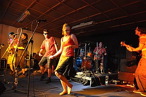 Basta Fidel na festivalu Otevřeno v Jimramově v srpnu 2011