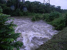 At flood stage in 2002