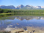 Bierstadt Lake, al Rocky Mountain NP
