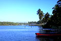 Boat near Paravur Lakesagar resort