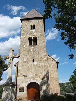 A falu középkori temploma