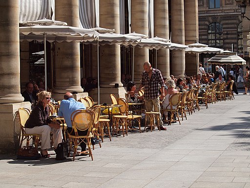 Cafe, Place Colette, Paris 2010