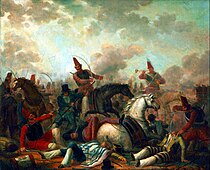 フアン・マヌエル・デ・ロサスの時代の騎兵の戦い(c.1839) 　アルゼンチン国立美術館