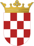 Escudo de armas de finales del siglo XV y XVI (apareció por primera vez c. 1495)