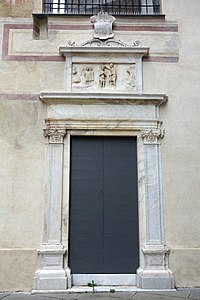Porte avec relief - Musée Diocésain (Gênes) - DSC01298.JPG
