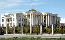 The Palace of Nations in Dushanbe Dushanbe Presidential Palace 01.jpg