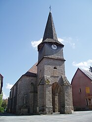 The church of Peyrat