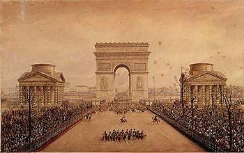 Entry of Napoleon III into Paris by Theodore Jung