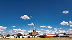 Skyline of Puebla de la Reina