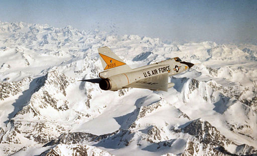 F-106 over Alaska