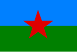 Флаг цыганского народа (второй вариант ВКР, ок. 1971 г.) .svg