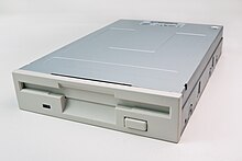 A 3 1/2 -inch floppy disk drive Floppy Disk Drive SDF-321B.jpg