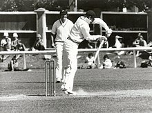 Boycott vs New Zealand national cricket team, Basin Reserve, February 1978 Geoffrey Boycott batting vs NZ. February 1978.jpg