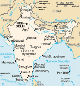 India - Mappa