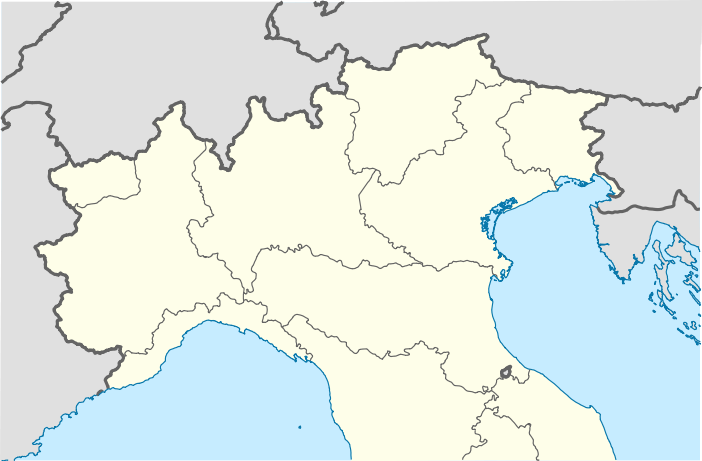 Italy location map - immagine di EH101
