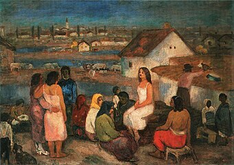 Béla Iványi-Grünwald: Gypsies at Balatonlelle (1935)