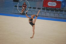 JONES Francesca - Rythmic Gymnastics Delhi 2010 (5092362987).jpg