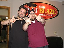 Scott (left) in 2007