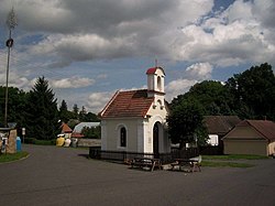 Chapel in the centre of Kožlí