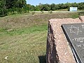 Killing site with memorial stone, Drobytsky Yar