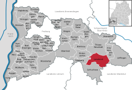 Lenzkirch - Localizazion