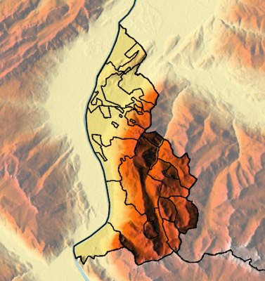 Location map Лихтенштајн