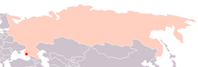 Orlyonok location in Russia