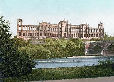 Maximilianeum i Izara, ok. 1900