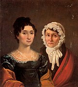 Портрет М. Ф. Кониловой и М. Л. Куломзиной, 1830-е гг.
