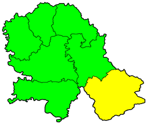 Amplasarea districtului în Voivodina