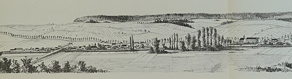 Dessin de la vallée de la Marne