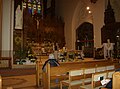 Une messe célébrée en la cathédrale de l'Immaculée-Conception de Saint-Jean le 1er avril 2013.