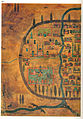 16th century map of Tabriz, Iran