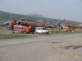 Вертолёты Ми-8Т аналогичные разбившемуся судну