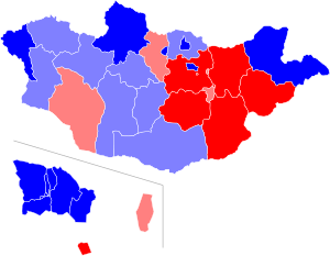 Mongolia President Elections 2013.svg