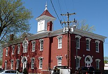 Moore County Courthouse in Lynchburg Tennessee 4-8-2010.jpg