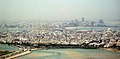 Image 58The cities of Muharraq (foreground) and Manama (background) (from Bahrain)