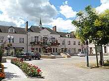 Ang Town Hall sa Neuvy-Sur-Loire