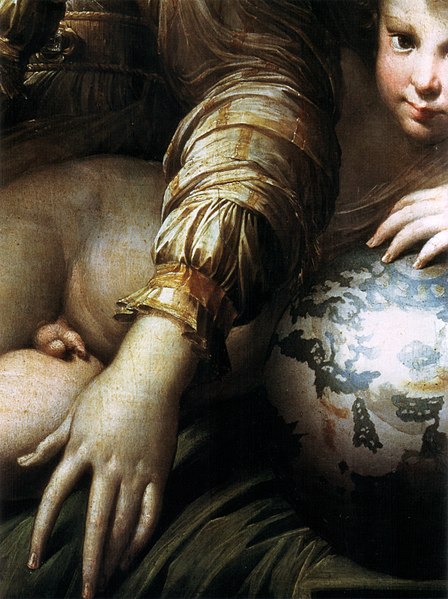 File:Parmigianino, madonna della rosa 02.jpg