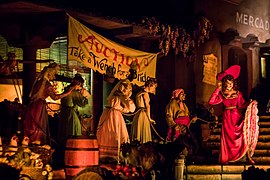 "Take a wench for a bride" at Pirates of the Caribbean at Disneyland