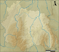 Mapa lokalizacyjna Puy-de-Dôme