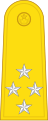 Distintivo di grado della Royal Thai Air Force