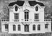Raymond Duchamp-Villon, 1912, étude pour La Maison Cubiste, Projet d'Hôtel